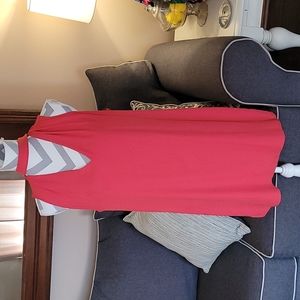 White House Black Market sz 12 red dress